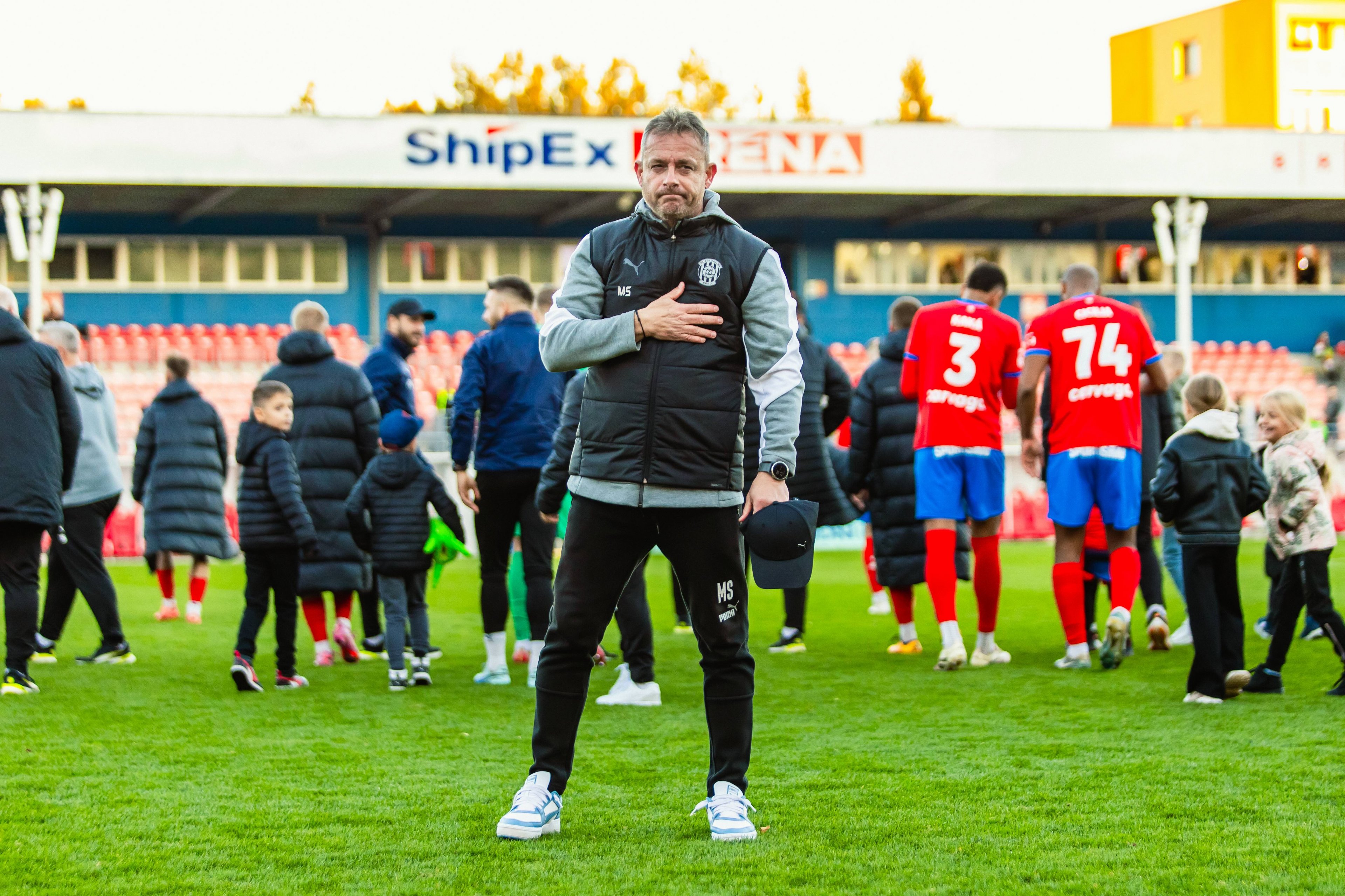 Tiskov� konference po z�pase Zbrojovky s rezervou Ban�ku Ostrava