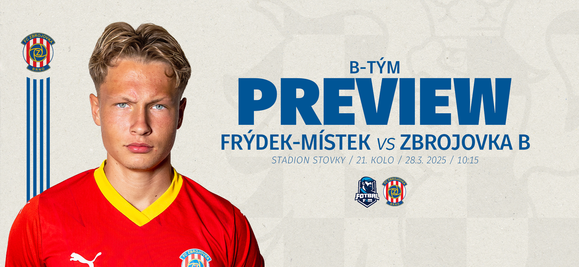 Nabit� program rezervy Zbrojovky pokra�uje, v sobotu vyzve Fr�dek-M�stek