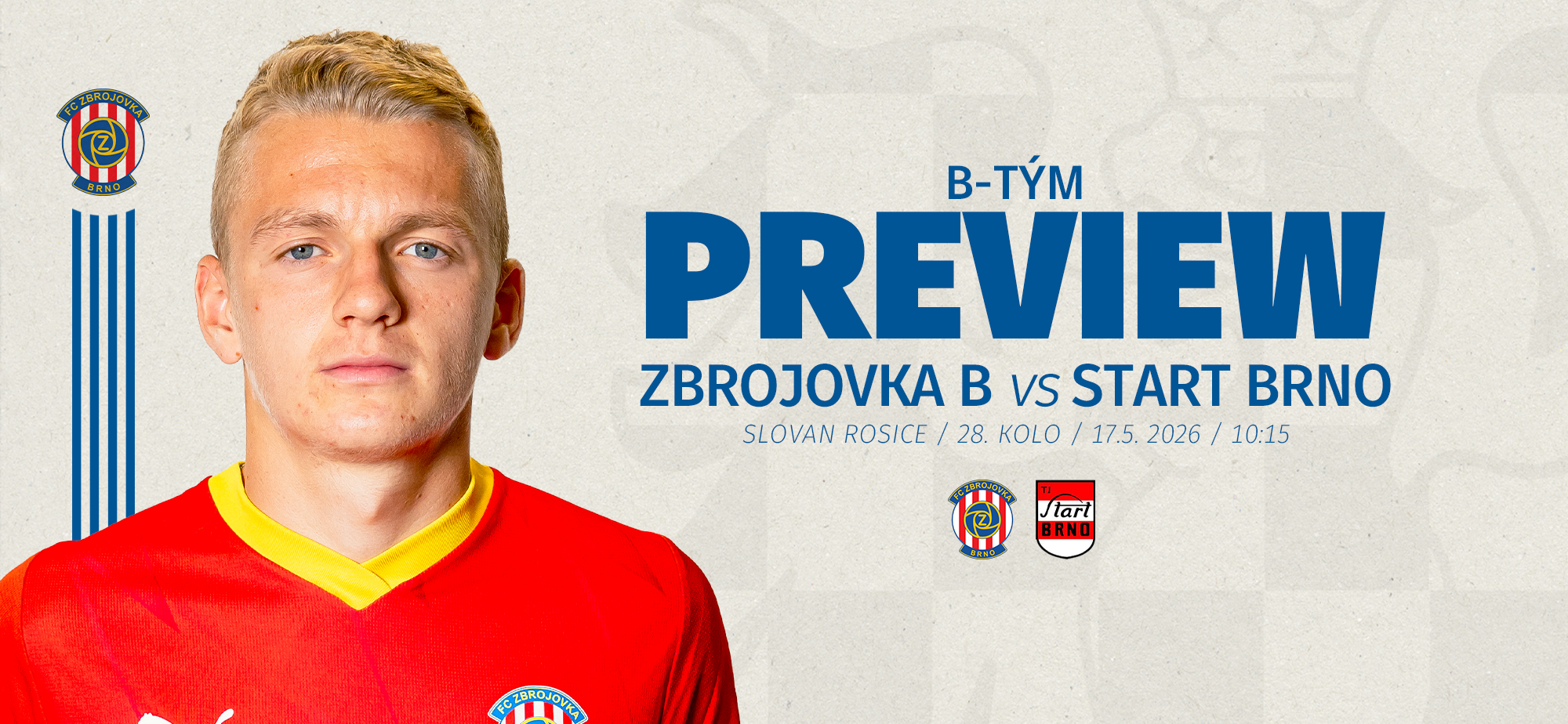Rezerva Zbrojovky p�iv�t� v mal�m m�stsk�m derby Start Brno