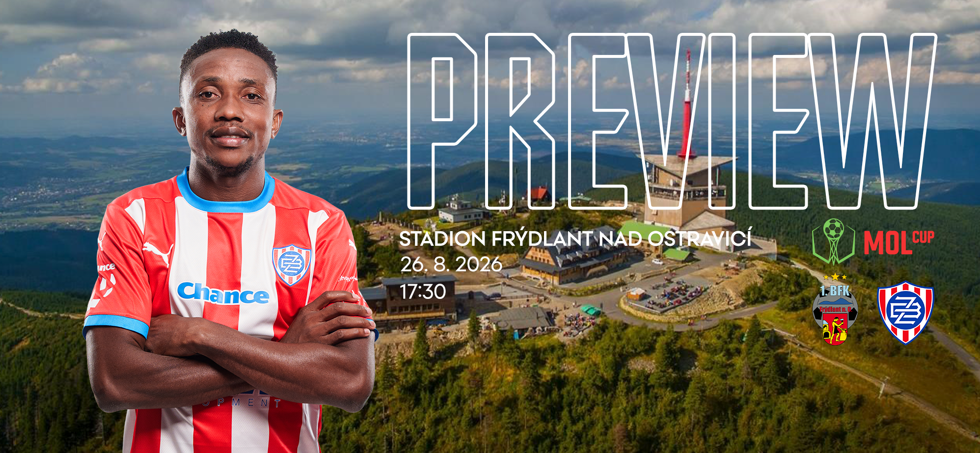 Zbrojovka Brno zah�j� pou� poh�rem ve Fr�dlantu nad Ostravic�