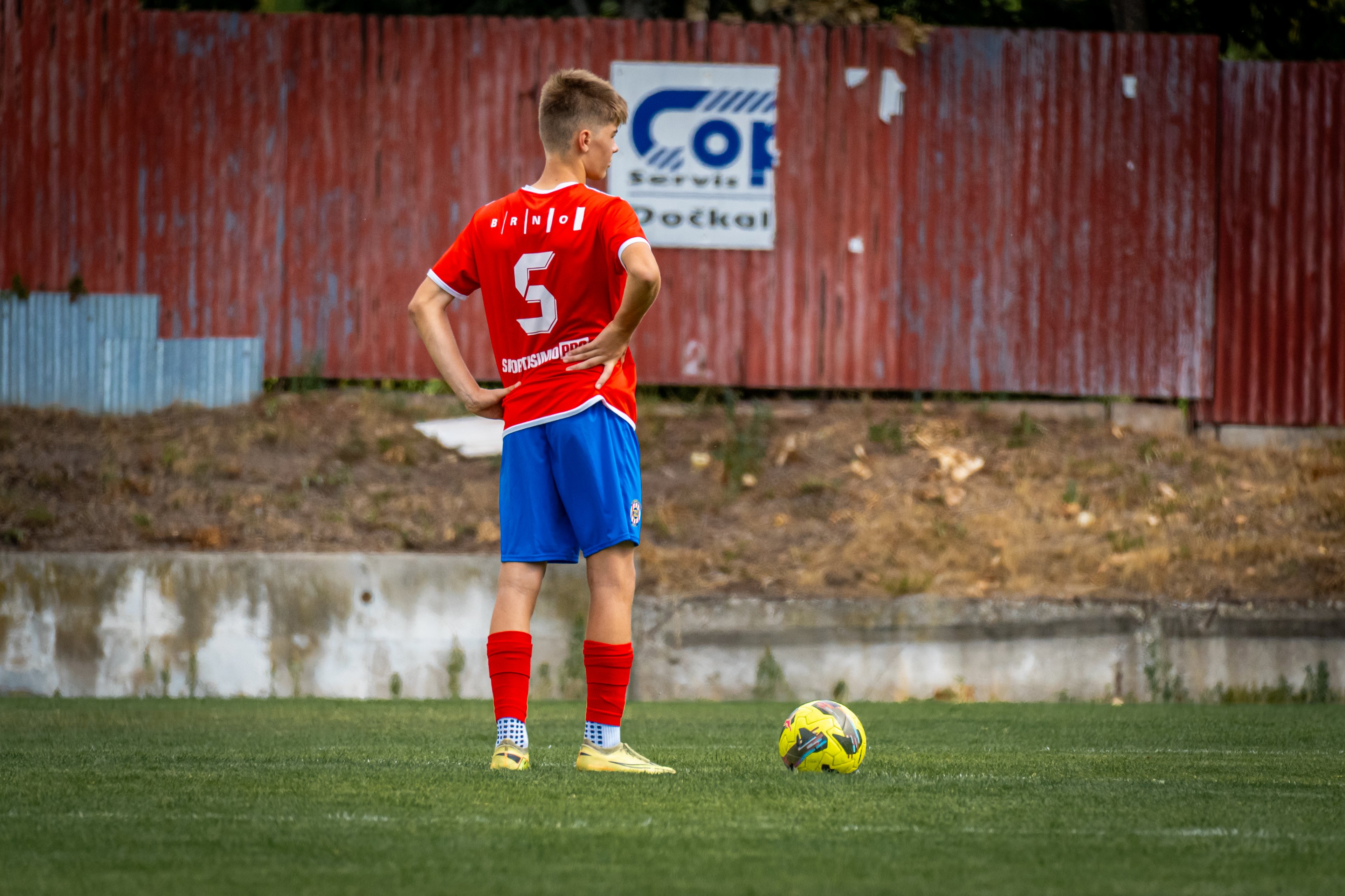U15 v Hodon�n� nesta�ila na fyzicky vysp�lej��ho soupe�e