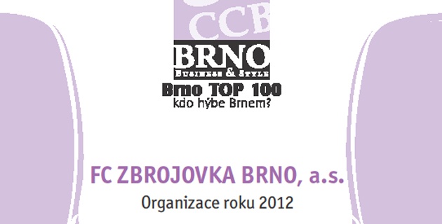 Zbrojovka byla ocen�na v anket� Brno TOP 100