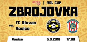 MOL Cup pokra�uje, Zbrojovka m��� do Rosic