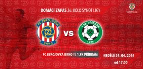 VIDEO: Na�e Zbrojovka hraje s P��bram�, p�ij�te ji podpo�it!