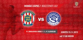 POZV�NKA: Na�e Zbrojovka hraje se Slov�ckem, p�ij�te ji podpo�it!