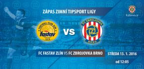 Druh� utk�n� Tipsport ligy - Zbrojovku prov��� Zl�n