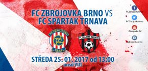 Druh� rem�za se slovensk�m soupe�em. S Trnavou si Zbrojovka vym�nila po g�lu