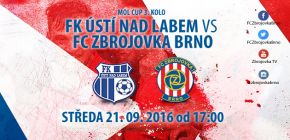 POH�R: Zbrojovka zv�t�zila v �st�, o postupu rozhodla druh� p�le