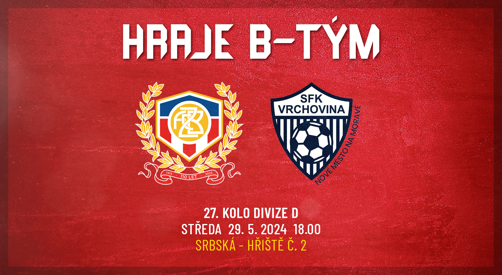PREVIEW: B��ko dohr�v� z�pas s Vrchovinou