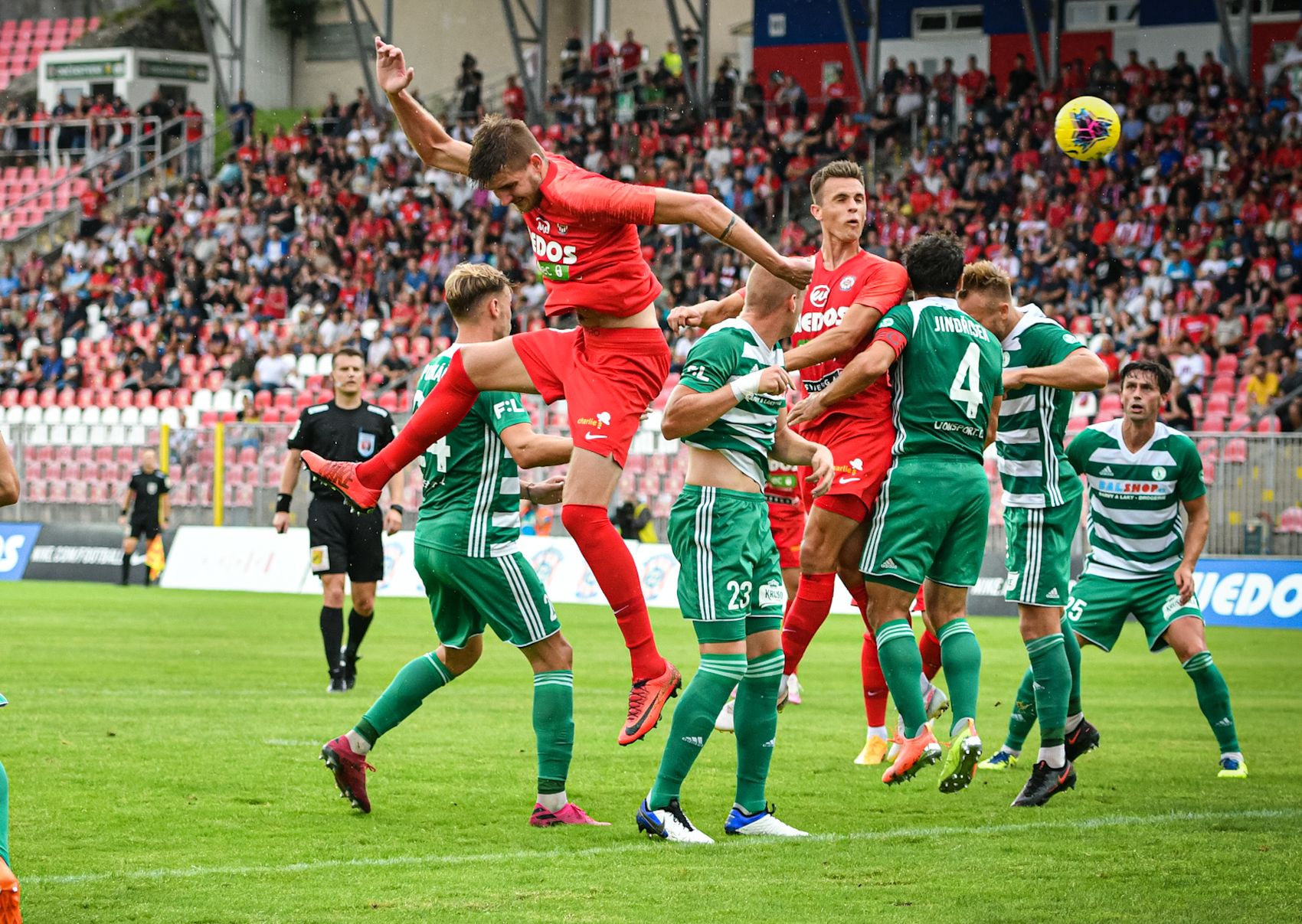 Z�pas pln� �anc� branky nep�inesl, Zbrojovka se s Bohemkou roze�la sm�rn�