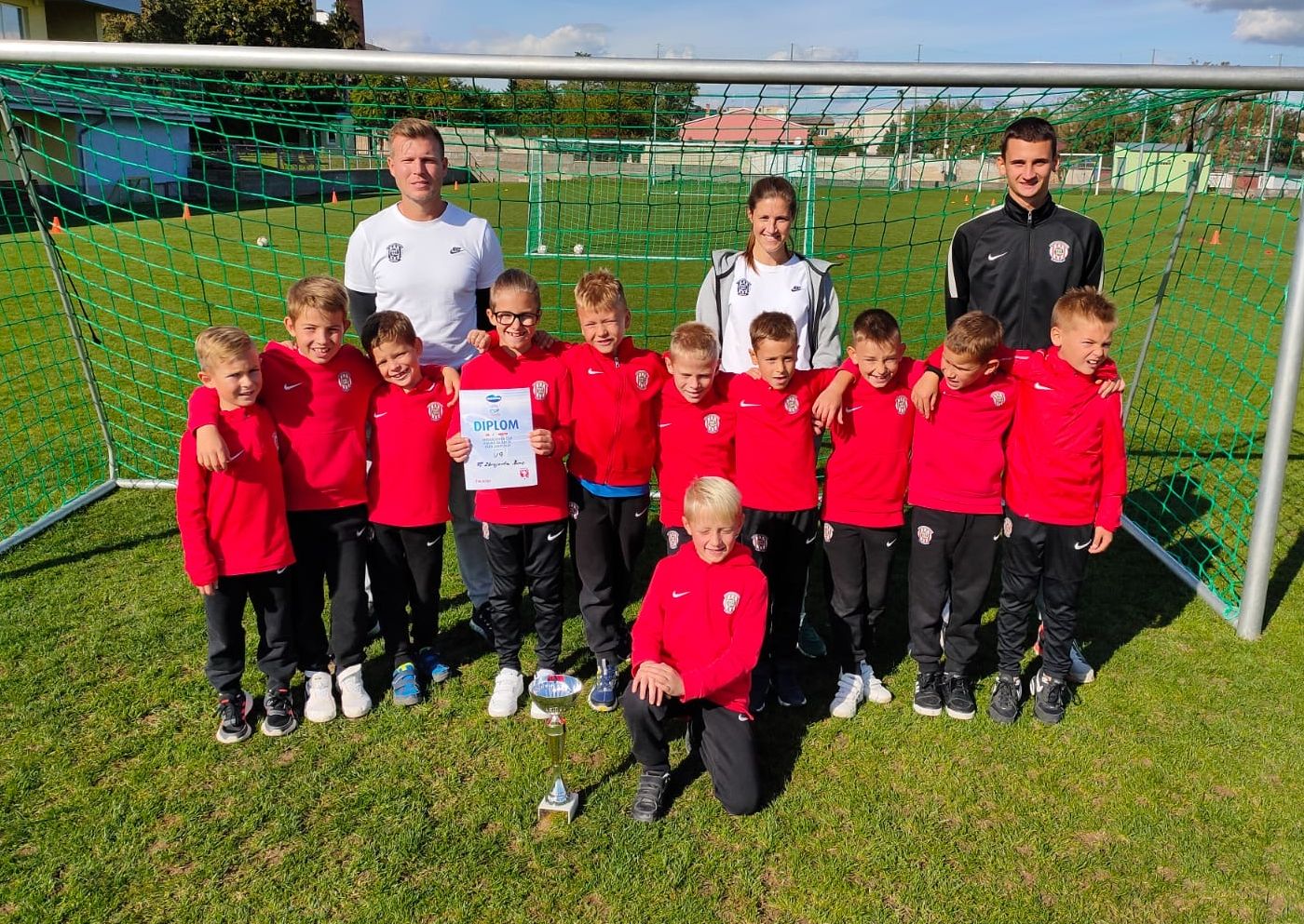 U9: Zbrojov�ci �sp�n� pro�li do fin�le Ondr�ovka Cupu