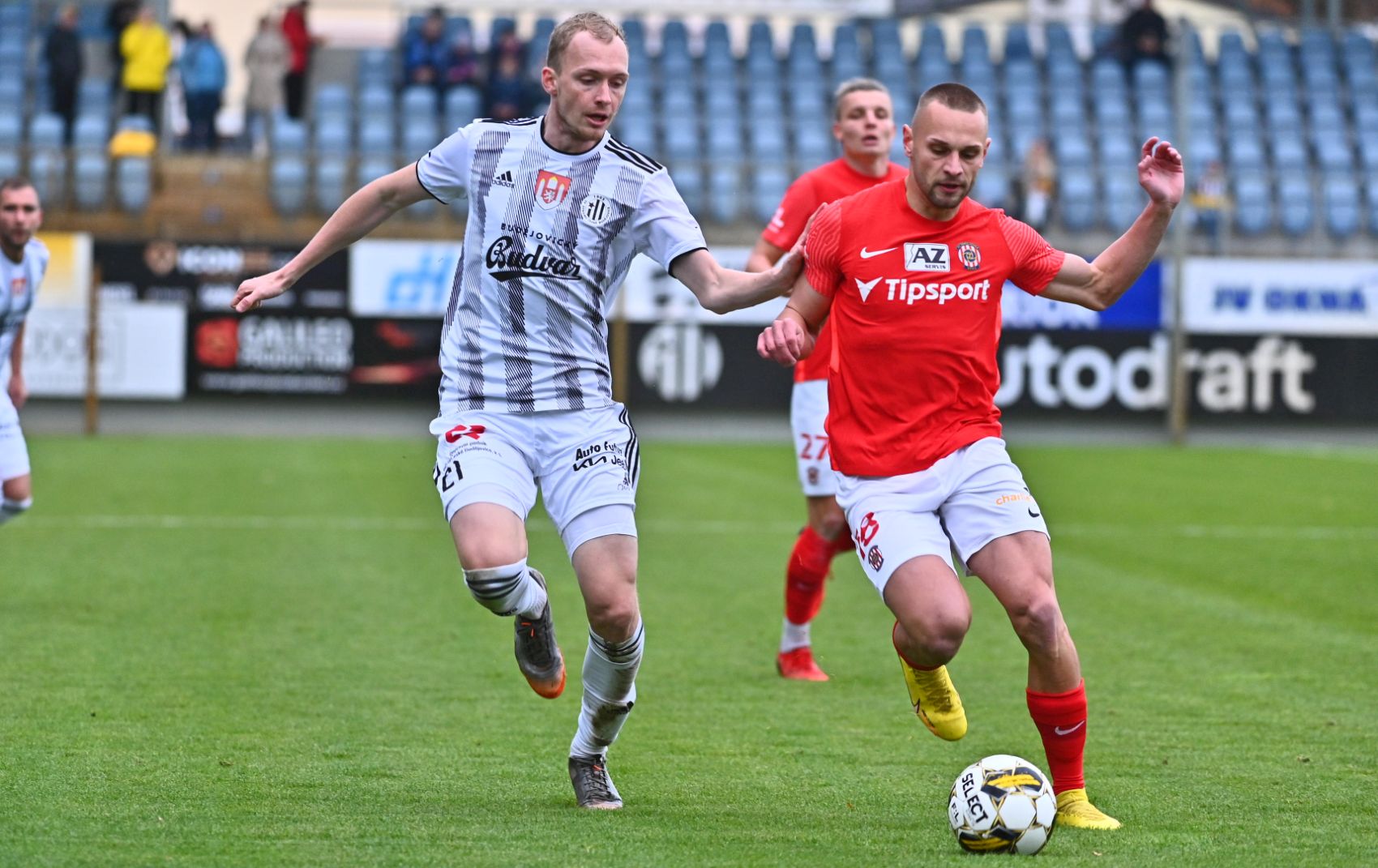 Enormn� tlak v z�v�ru nesta�il, z Bud�jovic jede Zbrojovka bez bodu