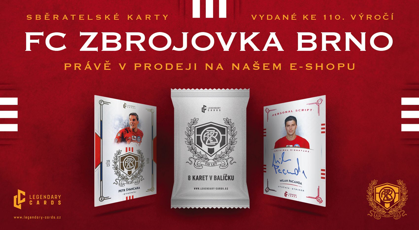 Exkluzivn� sb�ratelsk� karty ke 110. v�ro�� na�eho klubu!