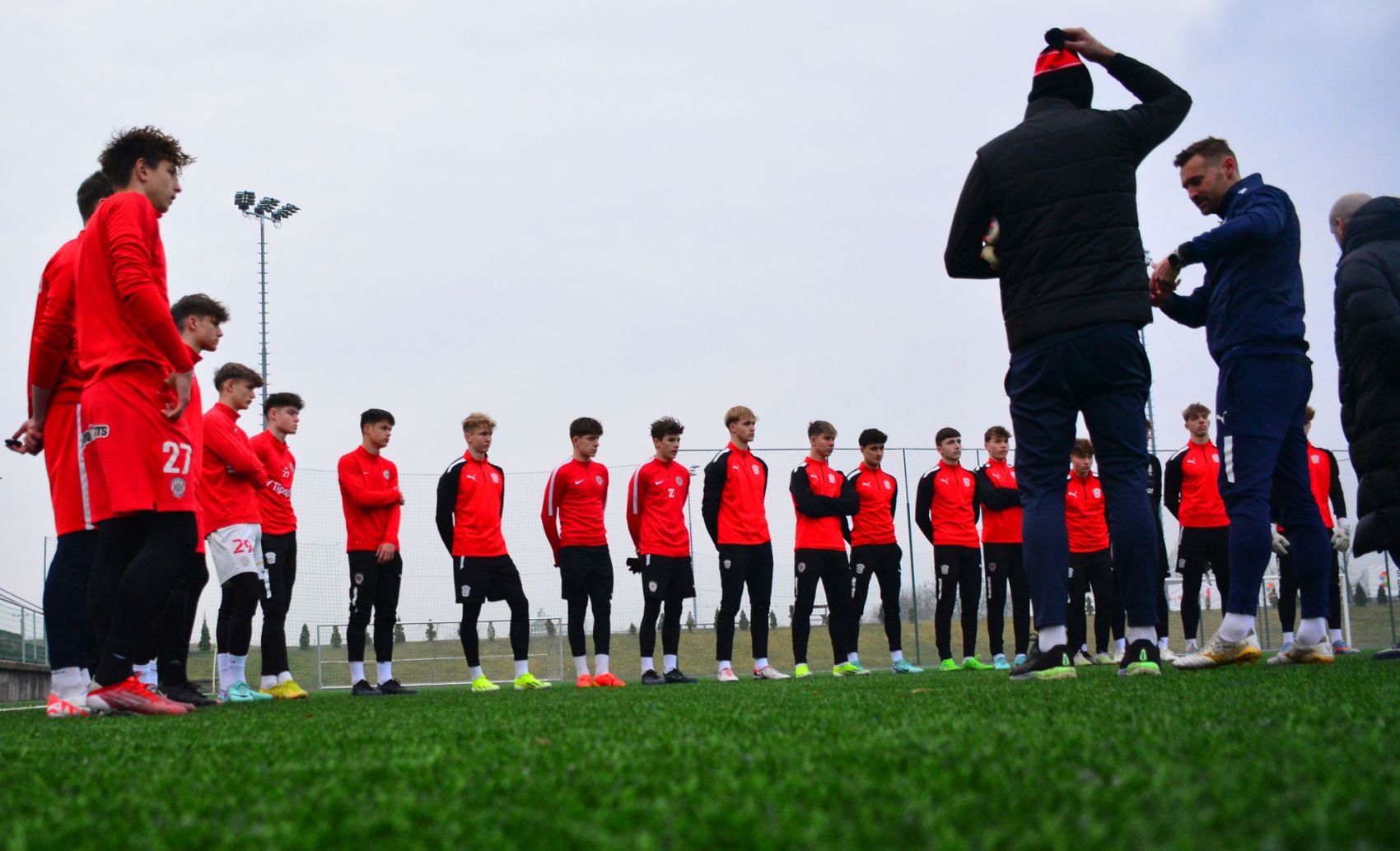 Dnes prob�hl prvn� tr�nink projektu rozvoje talentovan�ch hr���