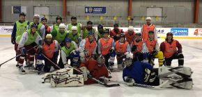 Tak� dorostenci si na sklonku roku zahr�li ledn� hokej