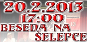 20. �nora po��daj� Zbrojov�ci dal�� besedu na �elepce