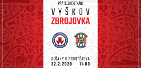 Zbrojov�ci v p��prav� zdolali Vy�kov 2:1