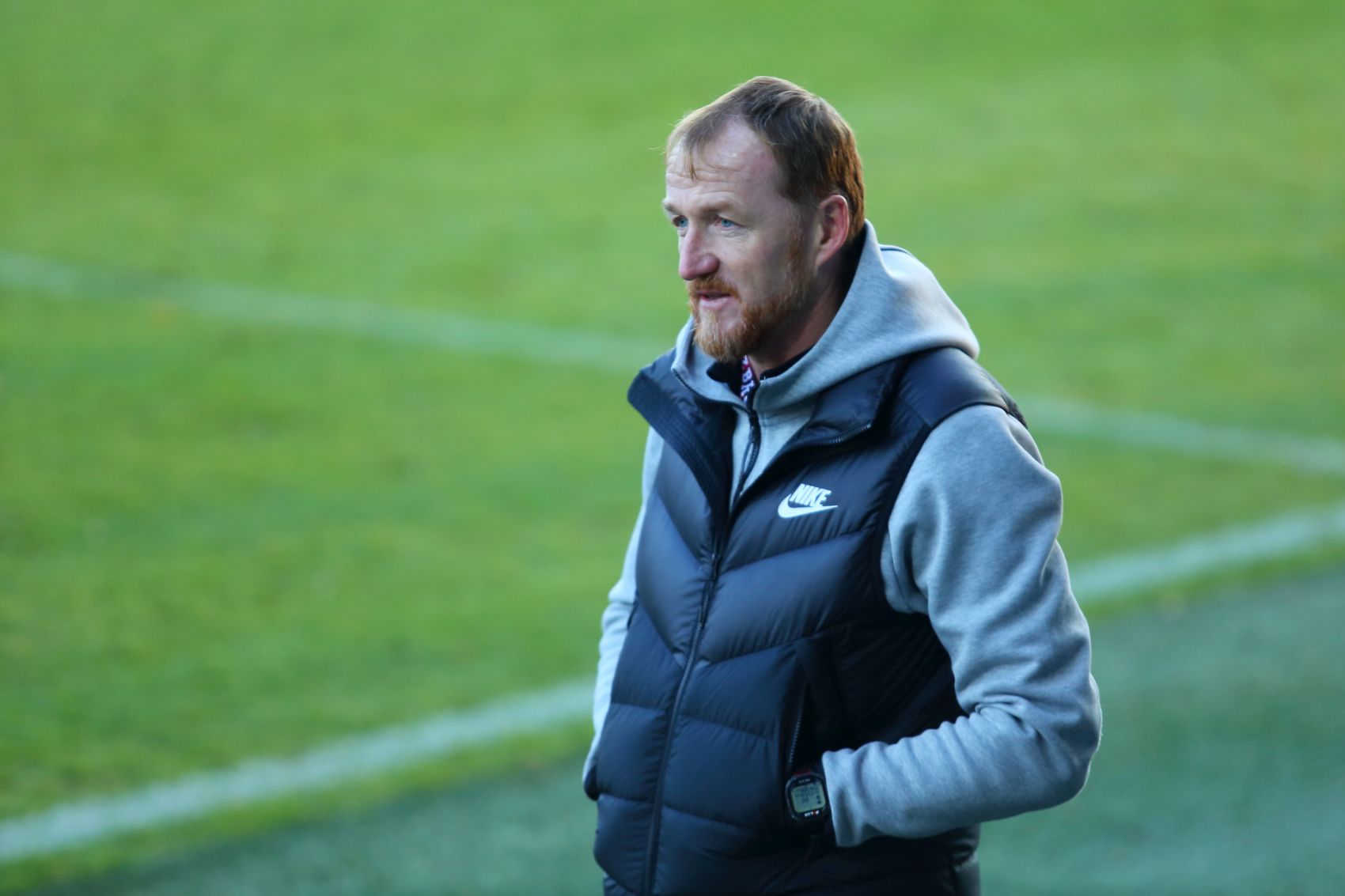 Tren�r Dost�lek po utk�n� v Karvin�