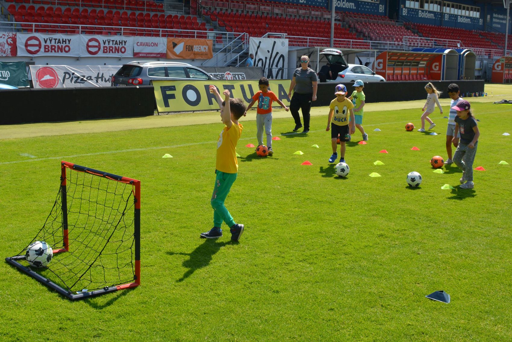 Sportuj se Zbrojovkou - nov� projekt pro p�ed�koln� d�ti!