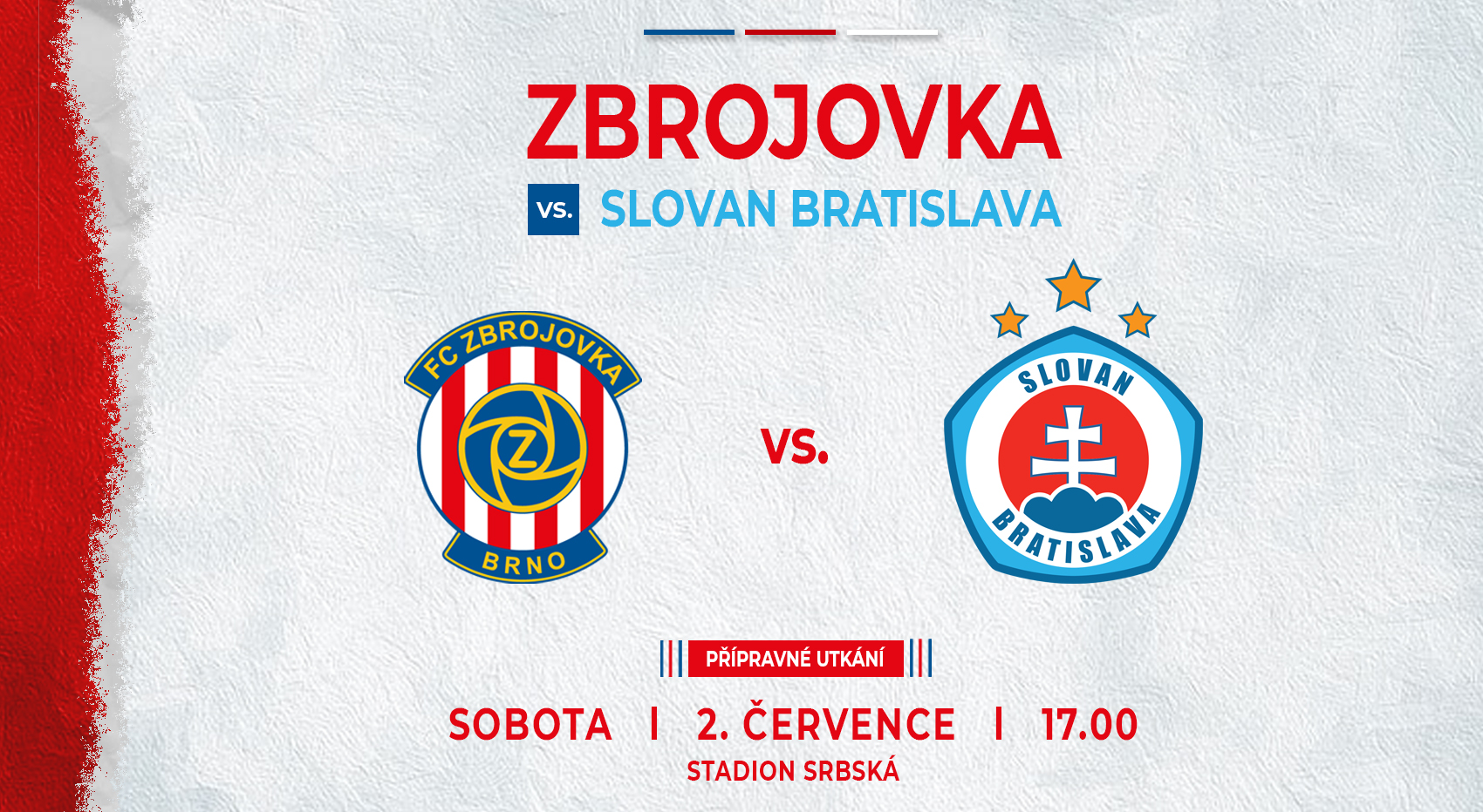 V sobotu proti Slovanu!