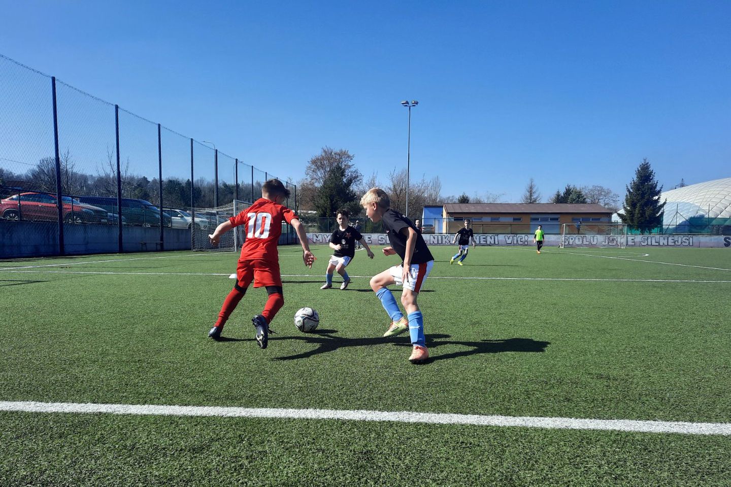 U9: Triangl na h�i�ti pra�sk� Slavie